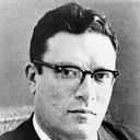 Portrait of Isaac Asimov, science fiction author and futurist