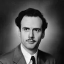 Portrait of Marshall McLuhan, media theorist who coined 'the medium is the message'